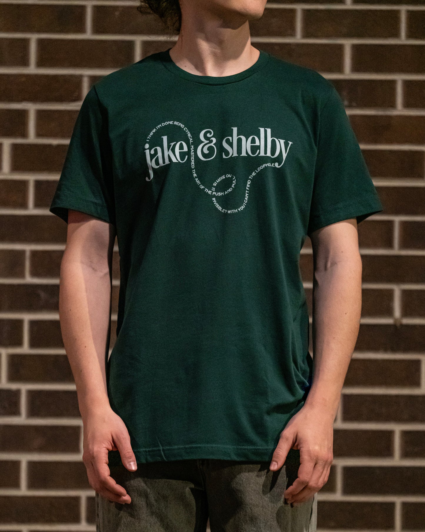 Jake & Shelby Green Tee