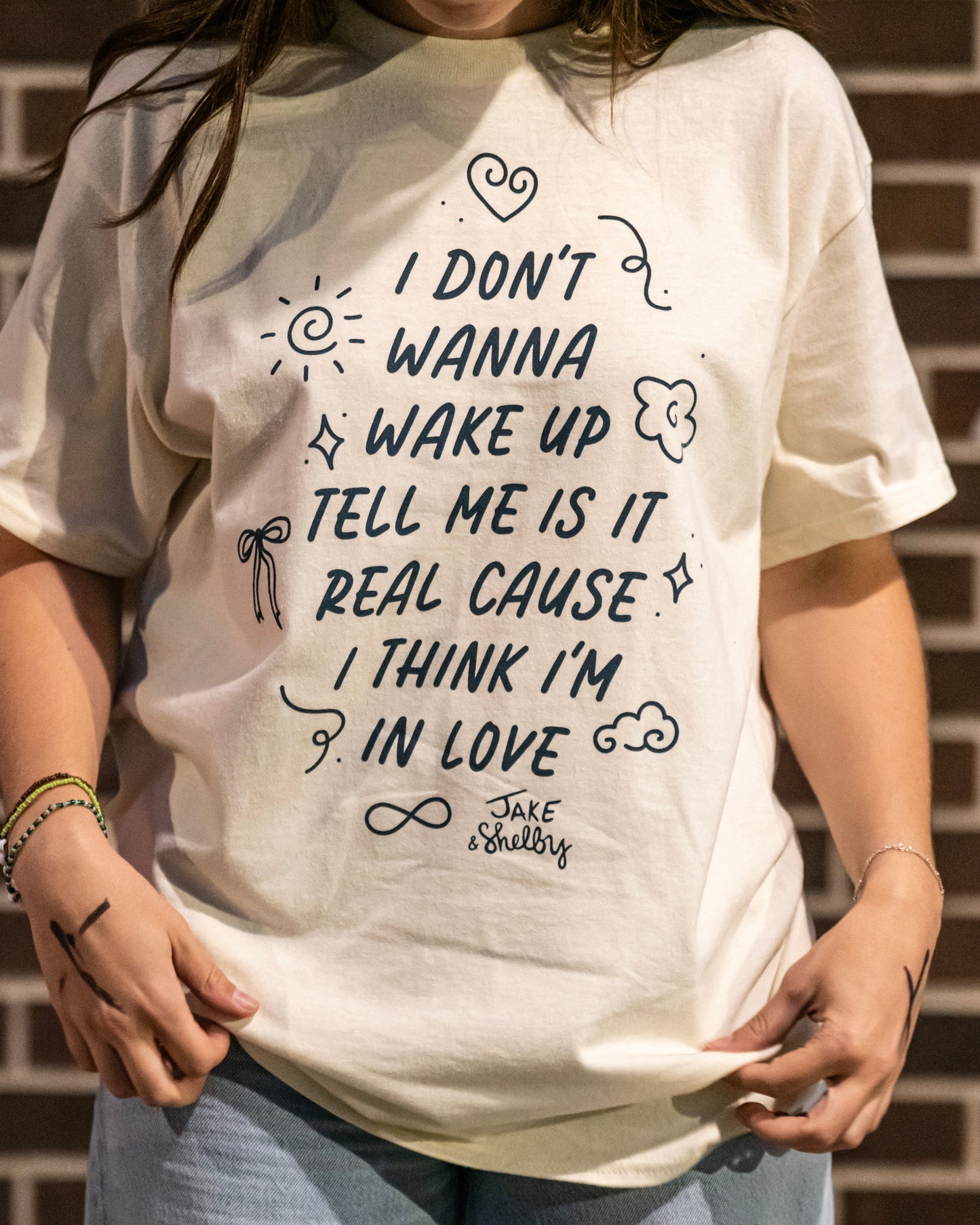 Loophole Cream Tee